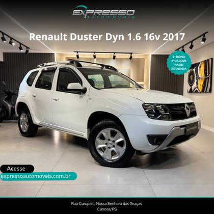 RENAULT DUSTER 1.6 16V SCE FLEX DYNAMIQUE MANUAL RENAULT DUSTER 1.6 16V SCE FLEX DYNAMIQUE MANUAL